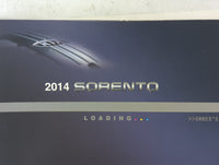 2014 Kia Sorento Owners Manual Book Guide P/N:A2P0-EU39F OEM Used Auto Parts - Oemusedautoparts1.com