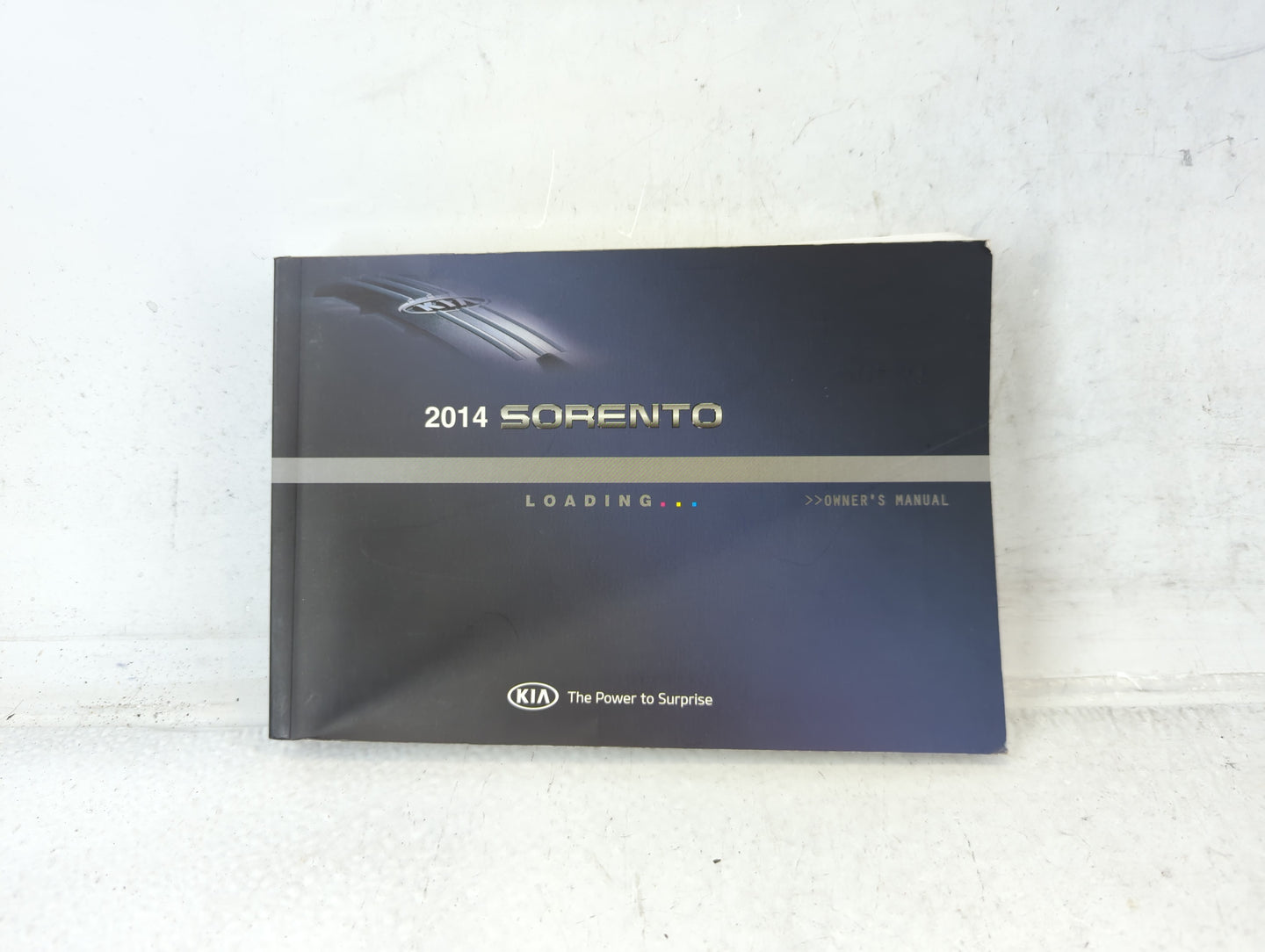 2014 Kia Sorento Owners Manual Book Guide P/N:A2PO-EU34D OEM Used Auto Parts - Oemusedautoparts1.com