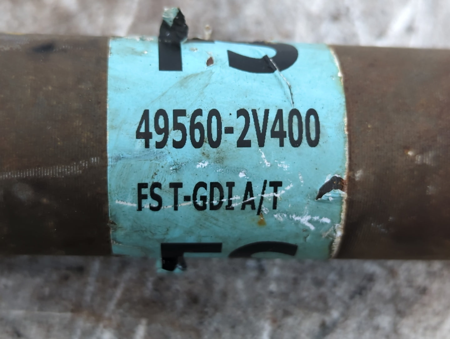 2014-2015 Kia Sorento Front Jackshaft - Oemusedautoparts1.com