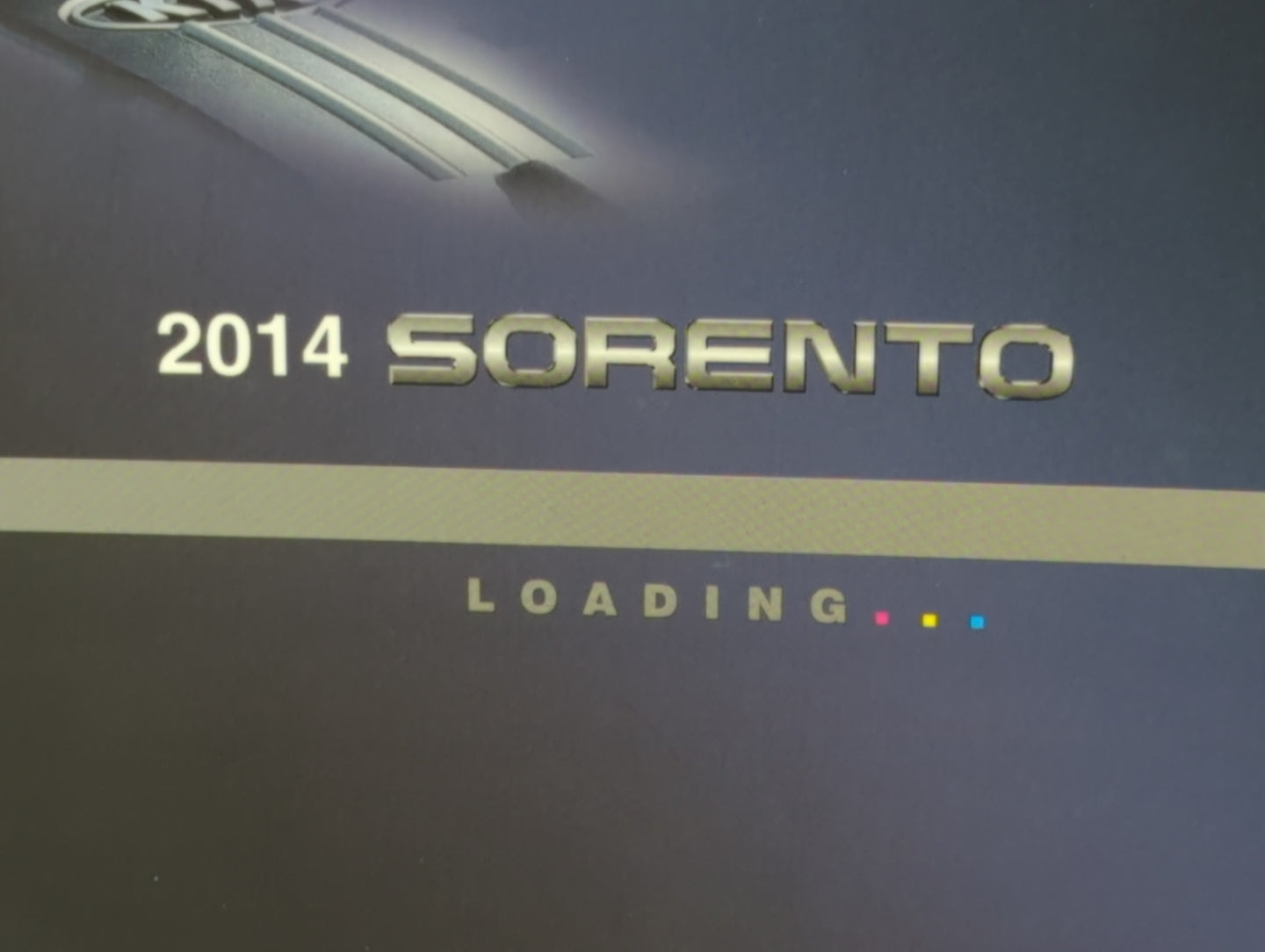2014 Kia Sorento Owners Manual Book Guide P/N:A2PO-EU37E OEM Used Auto Parts - Oemusedautoparts1.com