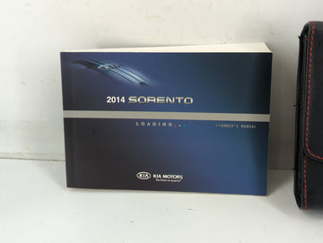 2014 Kia Sorento Owners Manual Book Guide P/N:A2PO-EU33C OEM Used Auto Parts