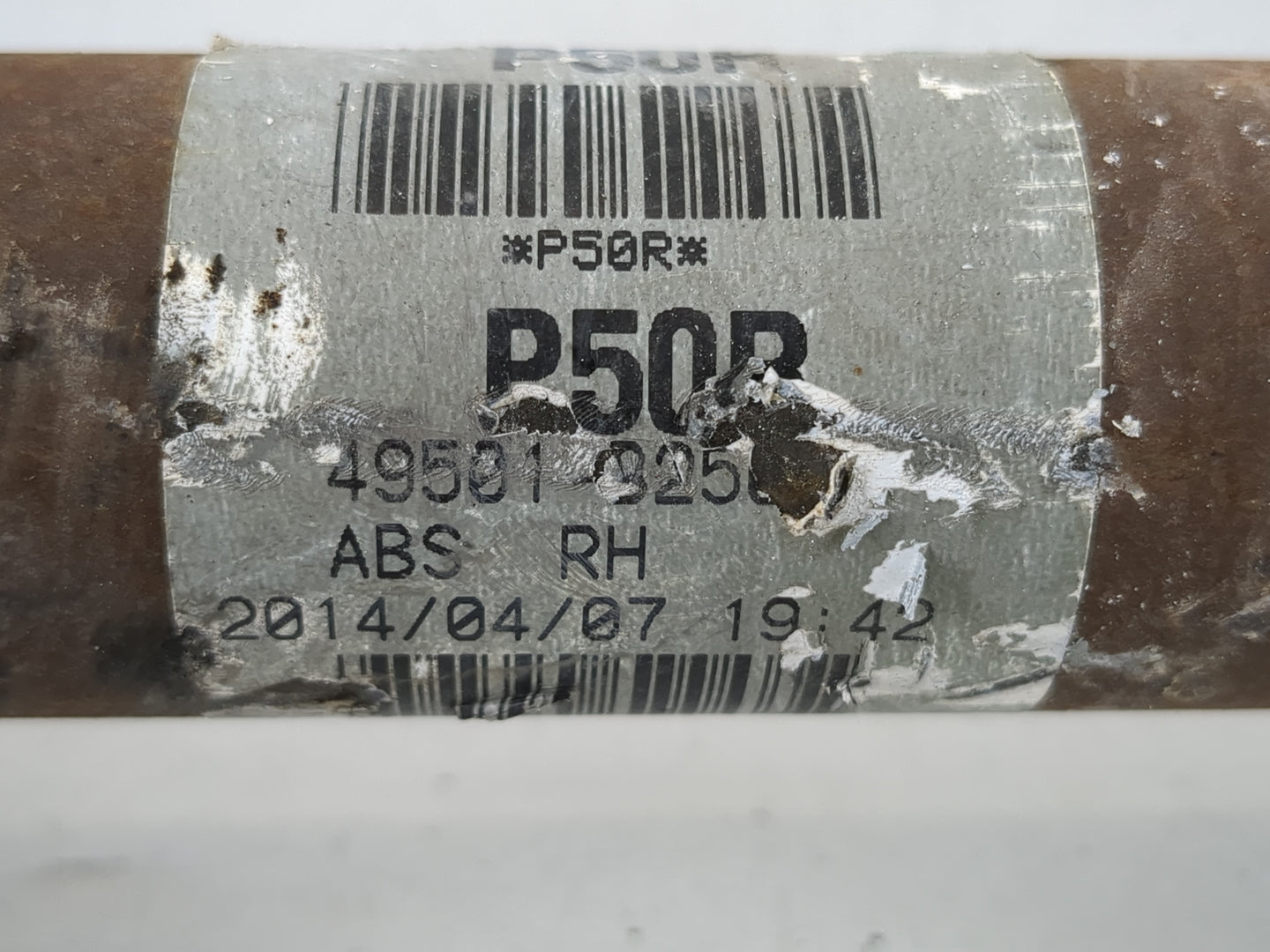 2014-2019 Kia Soul Axle Shaft Front Driver Cv C/v - Oemusedautoparts1.com