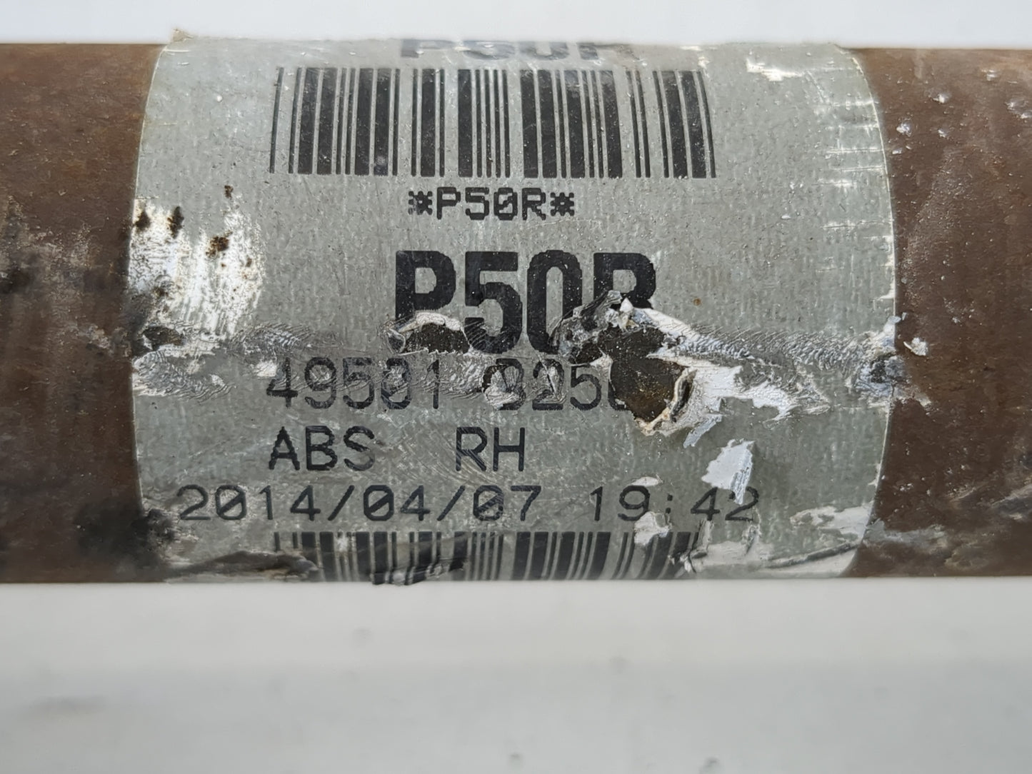 2014-2019 Kia Soul Axle Shaft Front Driver Cv C/v - Oemusedautoparts1.com