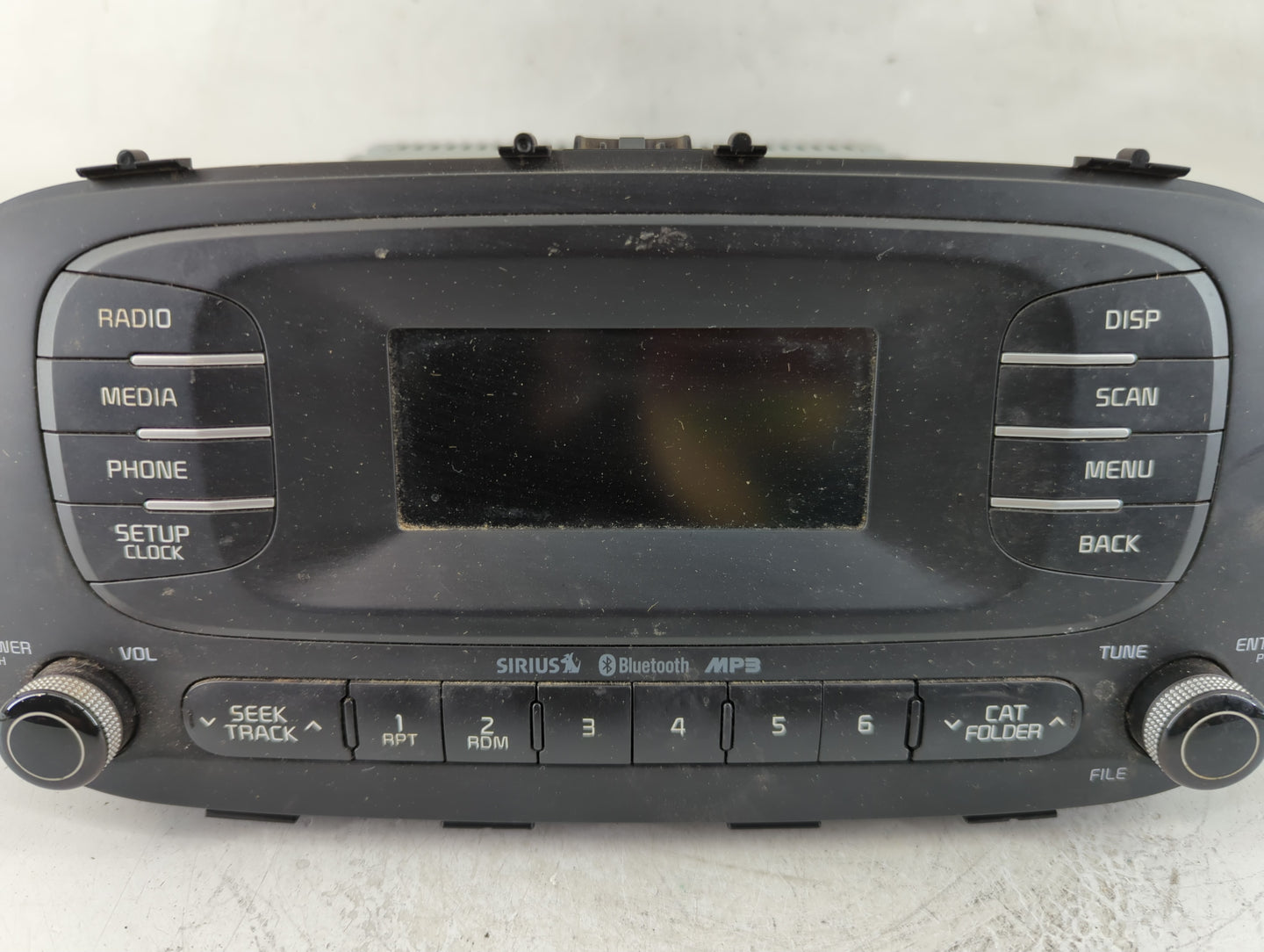 2014-2016 Kia Soul Radio AM FM Cd Player Receiver Replacement P/N:96170-B2090CA Fits Fits 2014 2015 2016 OEM Used Auto Parts