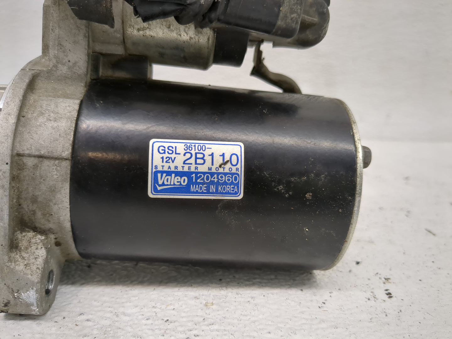 2014-2019 Kia Soul Car Starter Motor Solenoid OEM P/N:36100-2B110 Fits Fits 2014 2015 2016 2017 2018 2019 OEM Used Auto Part