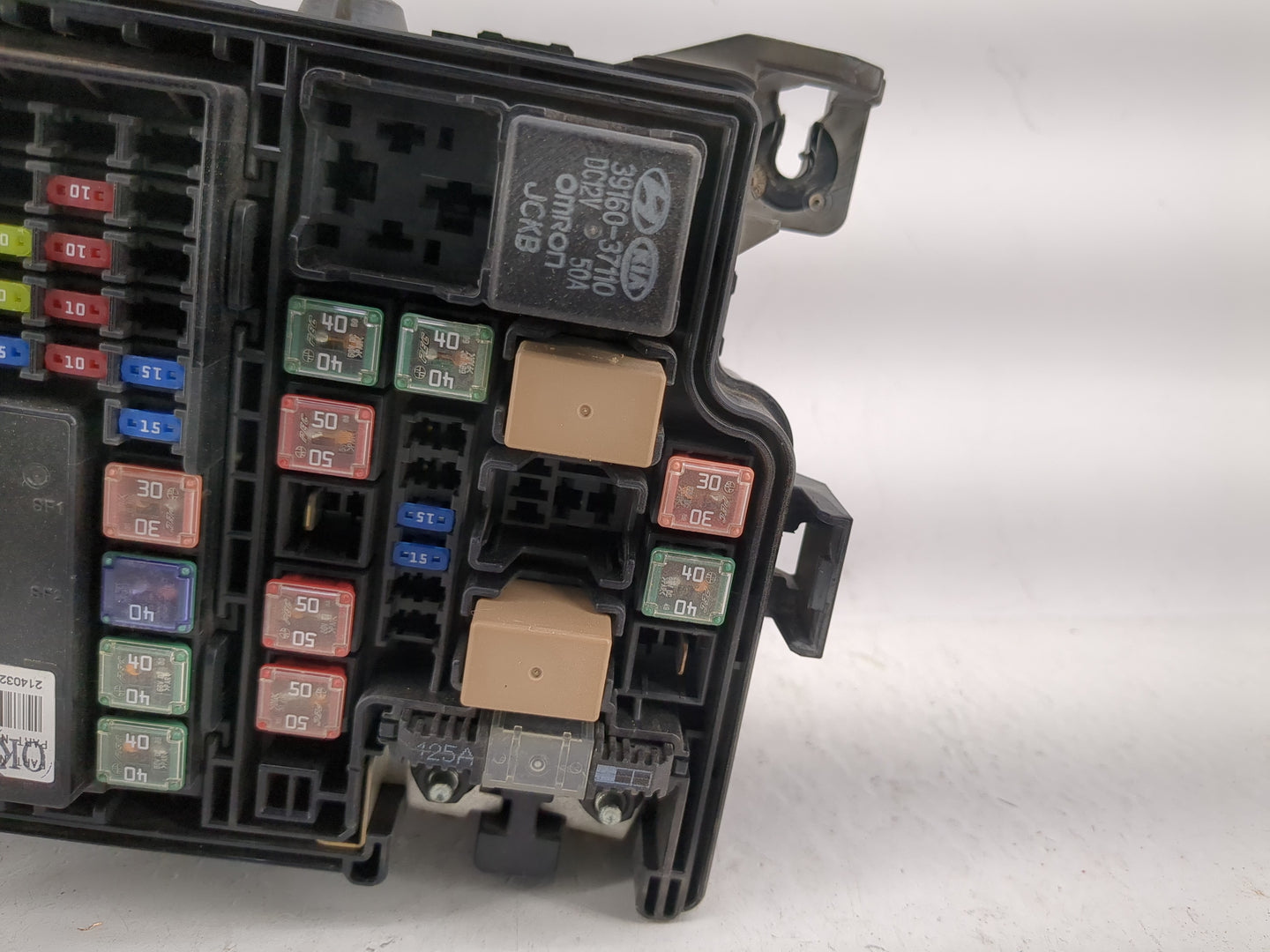2014 Kia Soul Fusebox Fuse Box Panel Relay Module P/N:91950-B2050 Fits OEM Used Auto Parts - Oemusedautoparts1.com