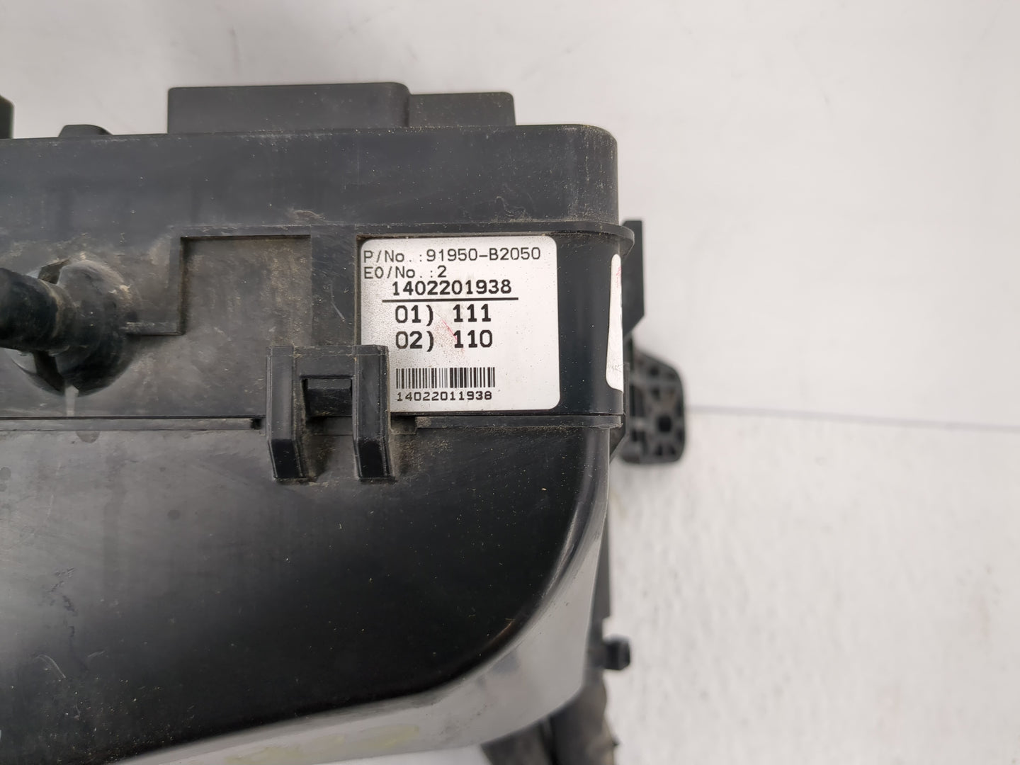 2014 Kia Soul Fusebox Fuse Box Panel Relay Module P/N:91950-B2050 Fits OEM Used Auto Parts - Oemusedautoparts1.com