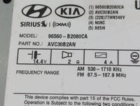 2014 Kia Soul Radio AM FM Cd Player Receiver Replacement P/N:96560-B2080CA Fits OEM Used Auto Parts - Oemusedautoparts1.com