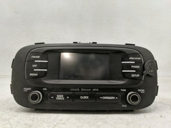 compare product 2014 Kia Soul Radio AM FM Cd Player Receiver Replacement Fits OEM Used Auto Parts