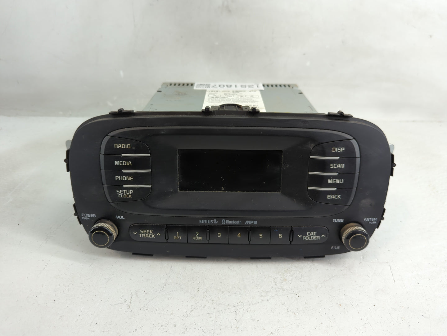 2014 Kia Soul Radio AM FM Cd Player Receiver Replacement P/N:96170-B2090CA Fits OEM Used Auto Parts - Oemusedautoparts1.com