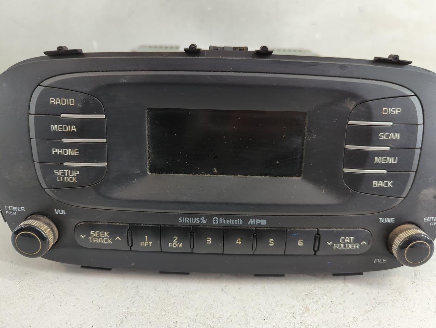 2014 Kia Soul Radio AM FM Cd Player Receiver Replacement P/N:96170-B2090CA Fits OEM Used Auto Parts - Oemusedautoparts1.com
