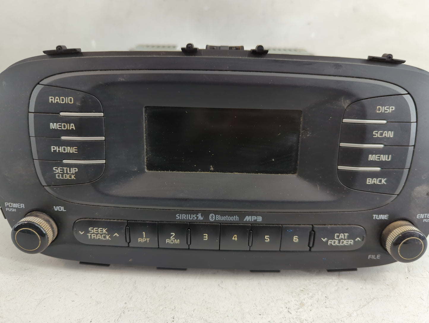 2014 Kia Soul Radio AM FM Cd Player Receiver Replacement P/N:96170-B2090CA Fits OEM Used Auto Parts - Oemusedautoparts1.com