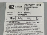 2014 Kia Soul Radio AM FM Cd Player Receiver Replacement P/N:96170-B2090CA Fits OEM Used Auto Parts - Oemusedautoparts1.com