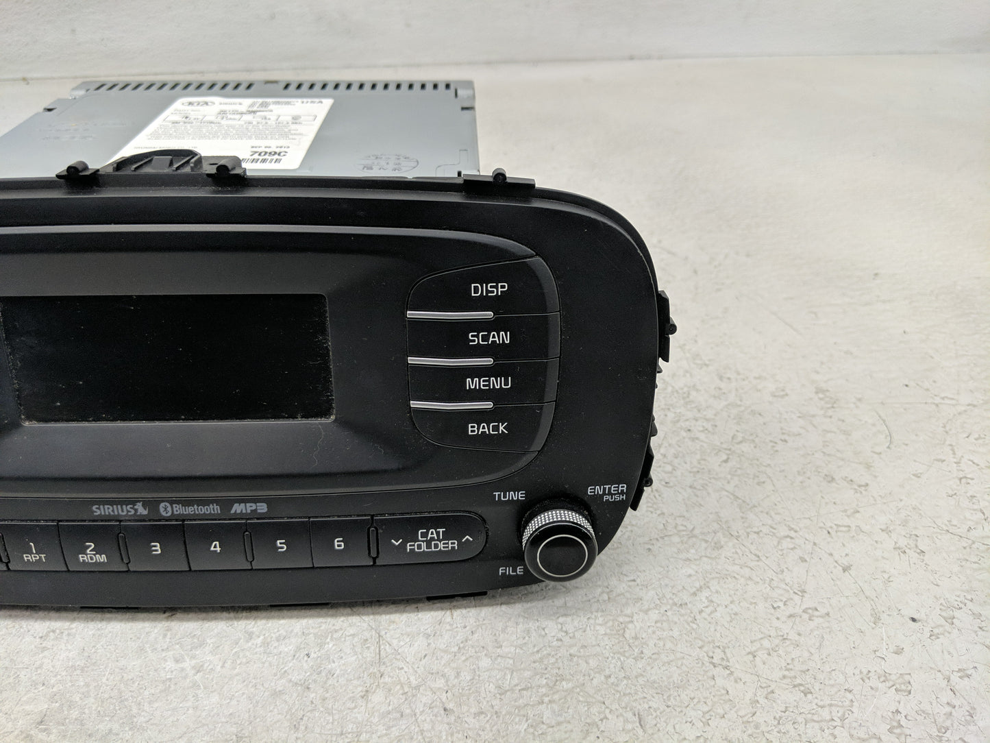 2014-2016 Kia Soul Radio AM FM Cd Player Receiver Replacement P/N:96170-B2000CA Fits Fits 2014 2015 2016 OEM Used Auto Parts
