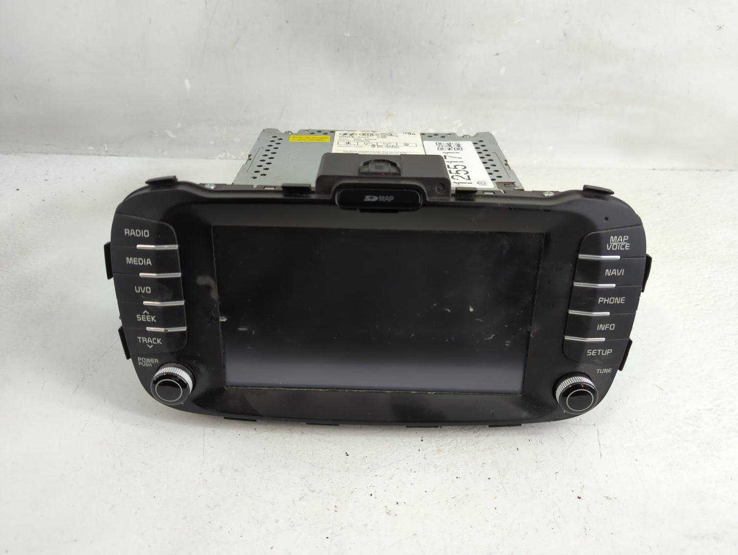 2014 Kia Soul Radio AM FM Cd Player Receiver Replacement P/N:96560-B2080CA Fits OEM Used Auto Parts - Oemusedautoparts1.com