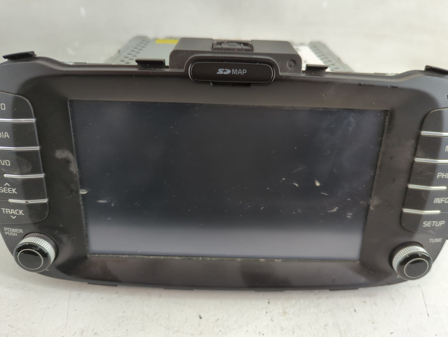 2014 Kia Soul Radio AM FM Cd Player Receiver Replacement P/N:96560-B2080CA Fits OEM Used Auto Parts - Oemusedautoparts1.com