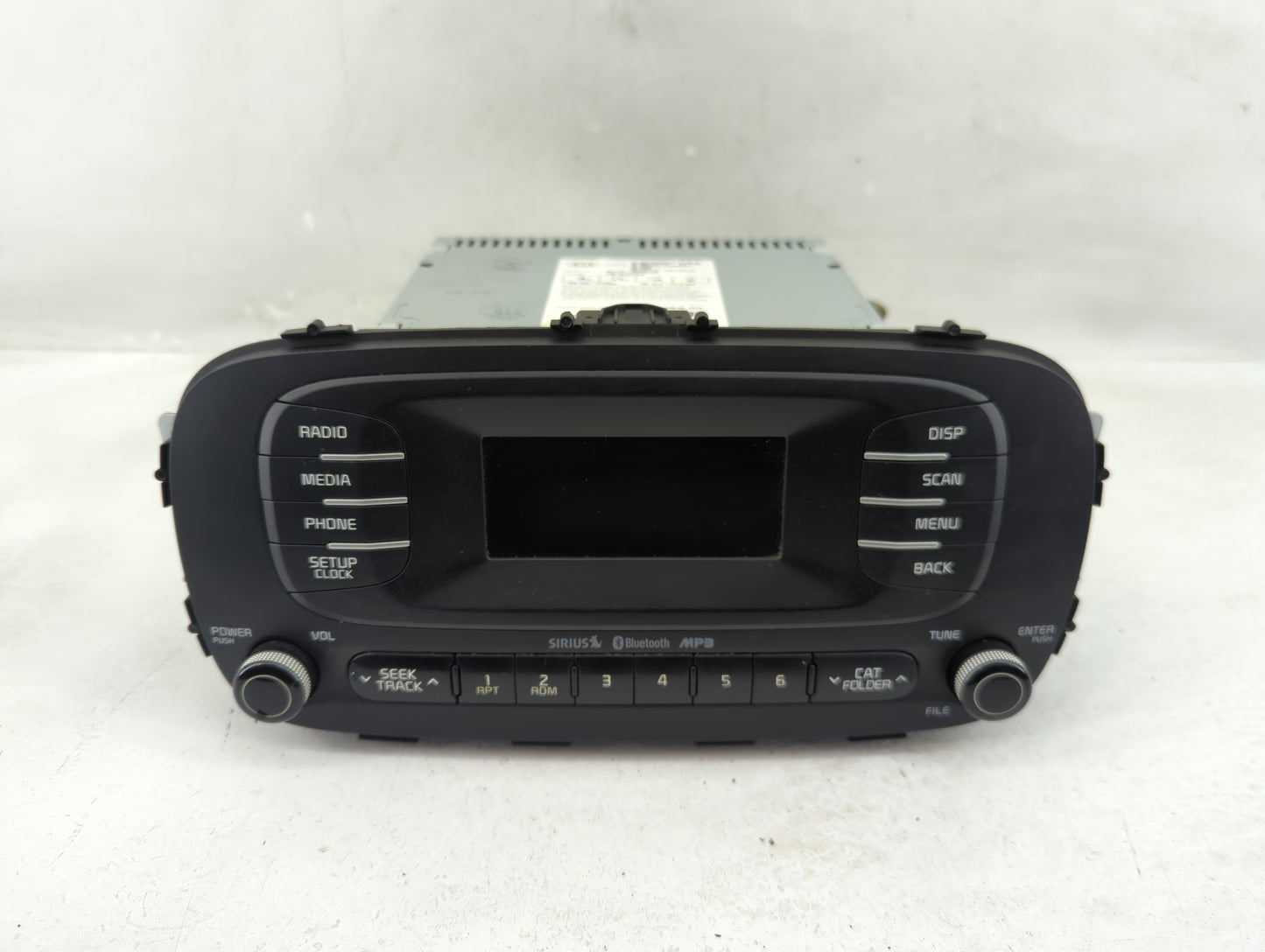 2014-2016 Kia Soul Radio AM FM Cd Player Receiver Replacement P/N:96170-B2090CA Fits Fits 2014 2015 2016 OEM Used Auto Parts