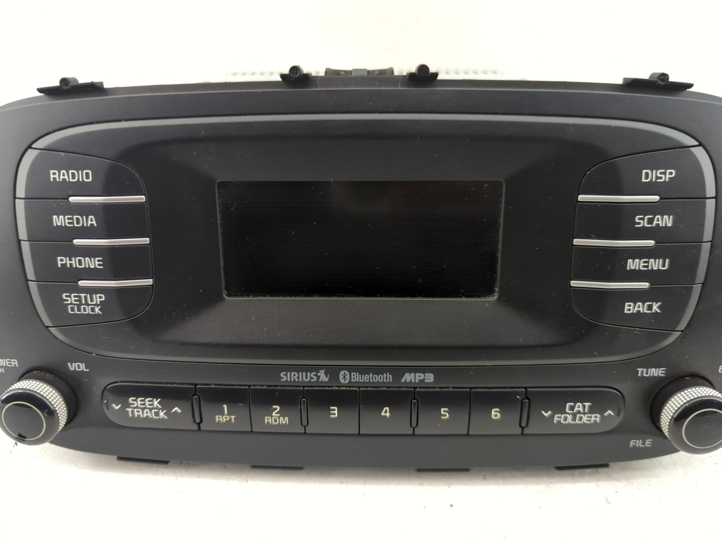 2014-2016 Kia Soul Radio AM FM Cd Player Receiver Replacement P/N:96170-B2090CA Fits Fits 2014 2015 2016 OEM Used Auto Parts