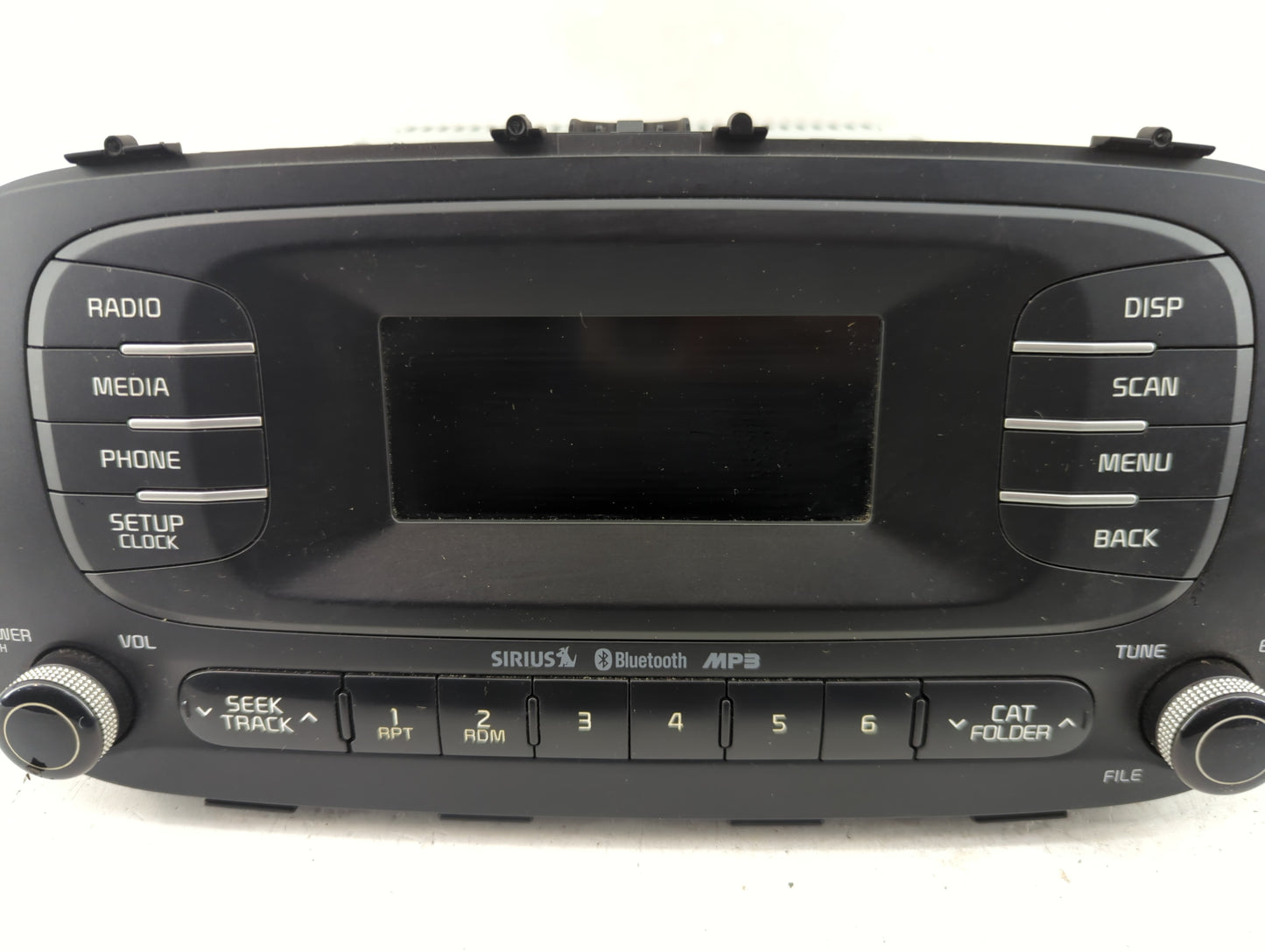 2014-2016 Kia Soul Radio AM FM Cd Player Receiver Replacement P/N:96170-B2090CA Fits Fits 2014 2015 2016 OEM Used Auto Parts