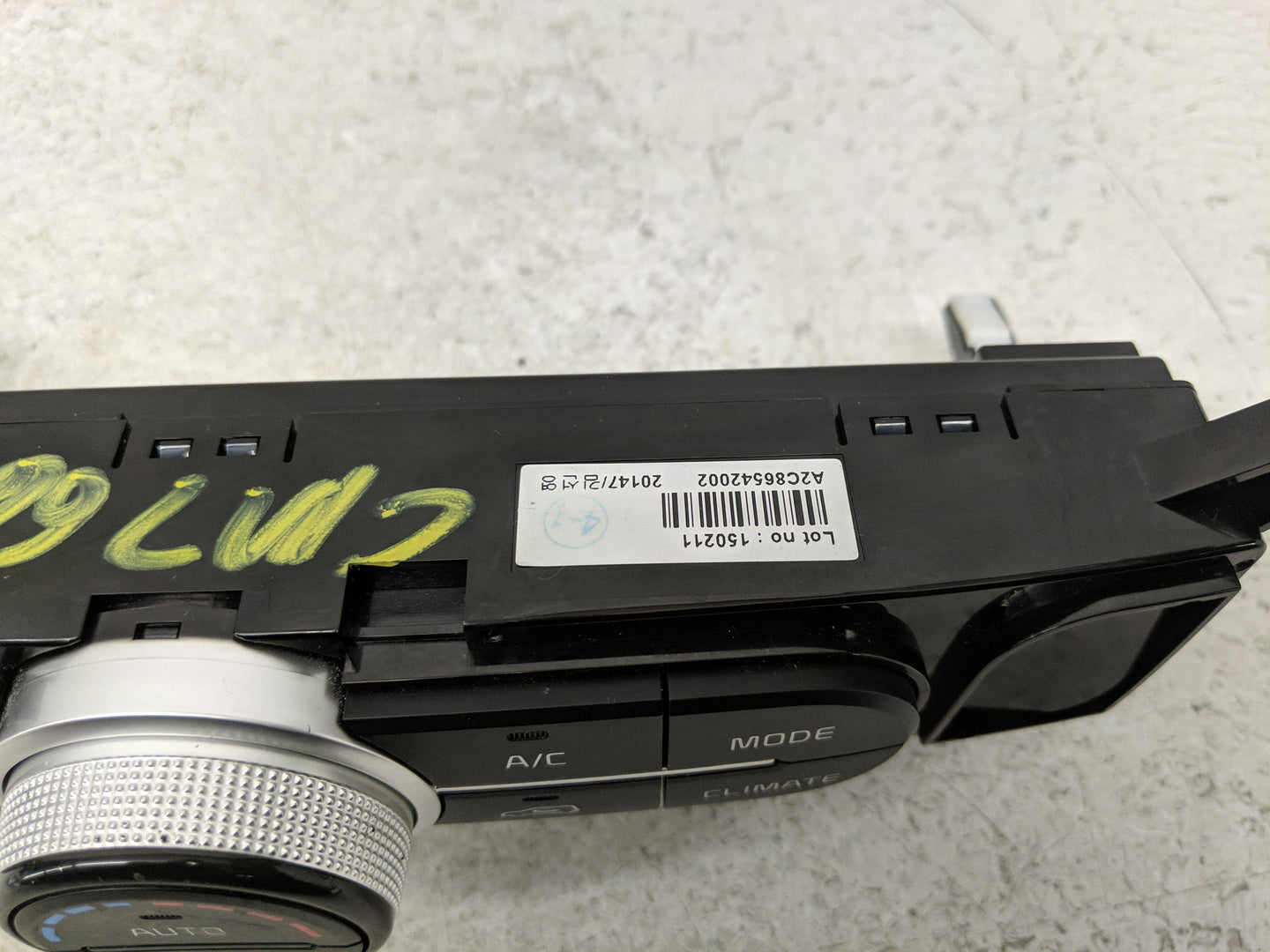 2014-2016 Kia Soul Climate Control Module Temperature AC/Heater Replacement P/N:97250-B2GQ0CA Fits Fits 2014 2015 2016 OEM U