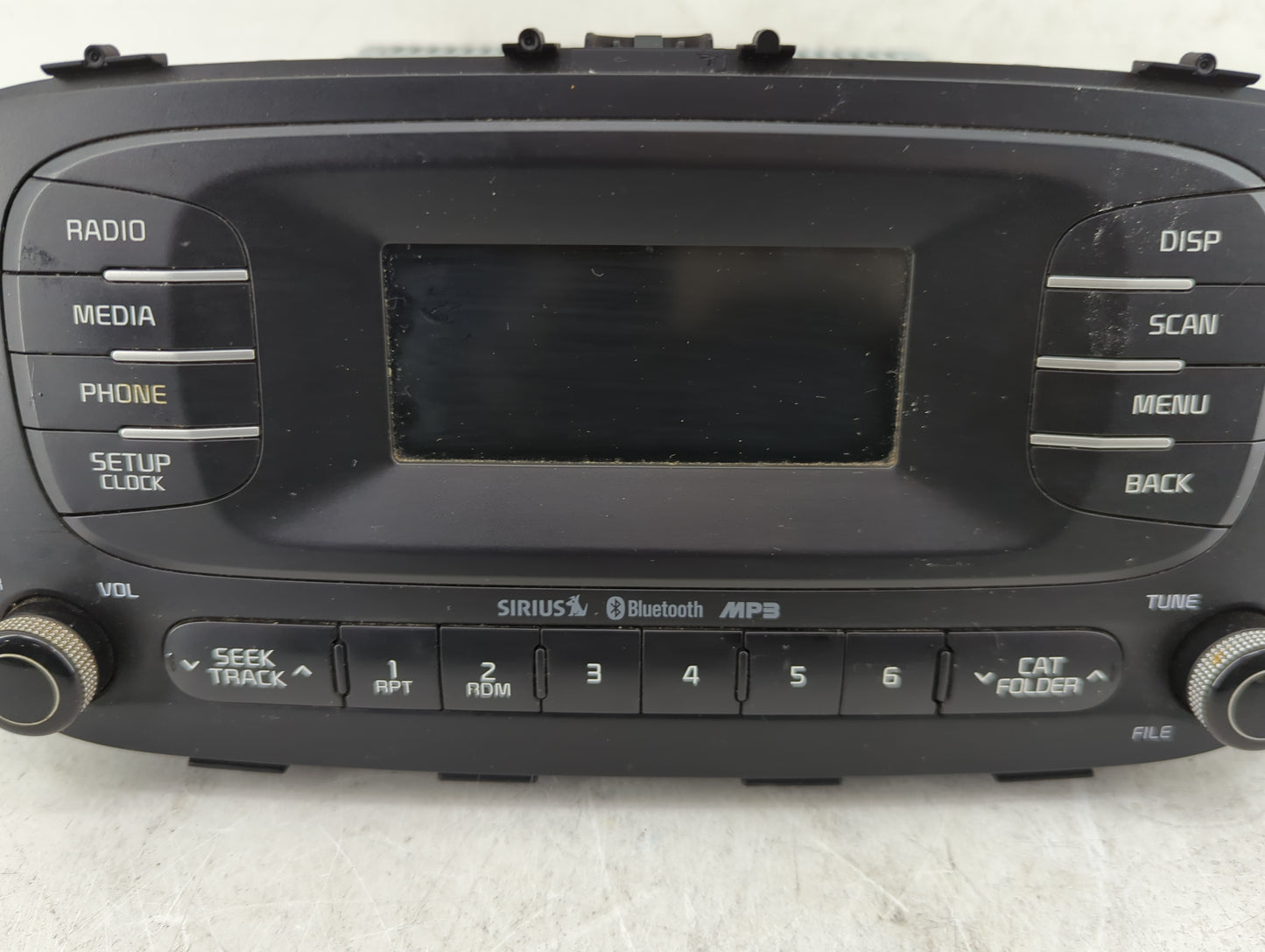 2014-2016 Kia Soul Radio AM FM Cd Player Receiver Replacement P/N:96170-B2090CA Fits Fits 2014 2015 2016 OEM Used Auto Parts