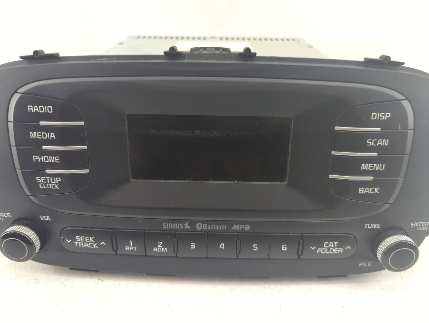 2014-2016 Kia Soul Radio AM FM Cd Player Receiver Replacement P/N:96170-B2090CA Fits Fits 2014 2015 2016 OEM Used Auto Parts