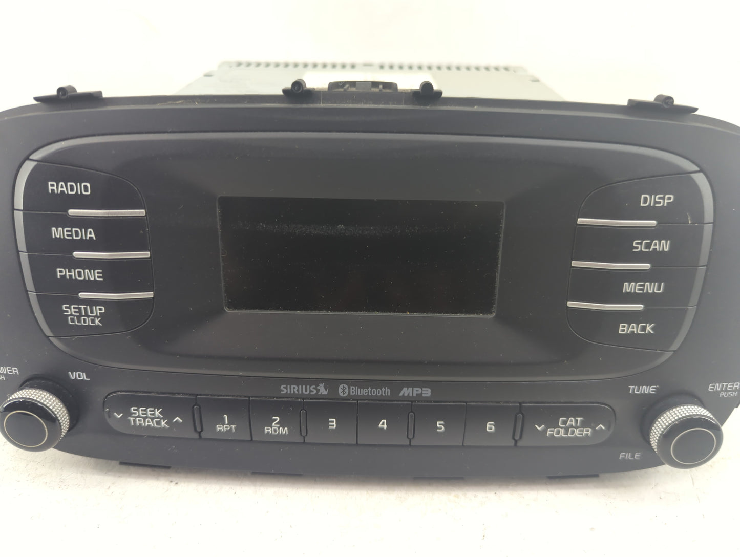 2014-2016 Kia Soul Radio AM FM Cd Player Receiver Replacement P/N:96170-B2090CA Fits Fits 2014 2015 2016 OEM Used Auto Parts