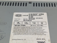 2014-2016 Kia Soul Radio AM FM Cd Player Receiver Replacement P/N:96170-B2090CA Fits Fits 2014 2015 2016 OEM Used Auto Parts
