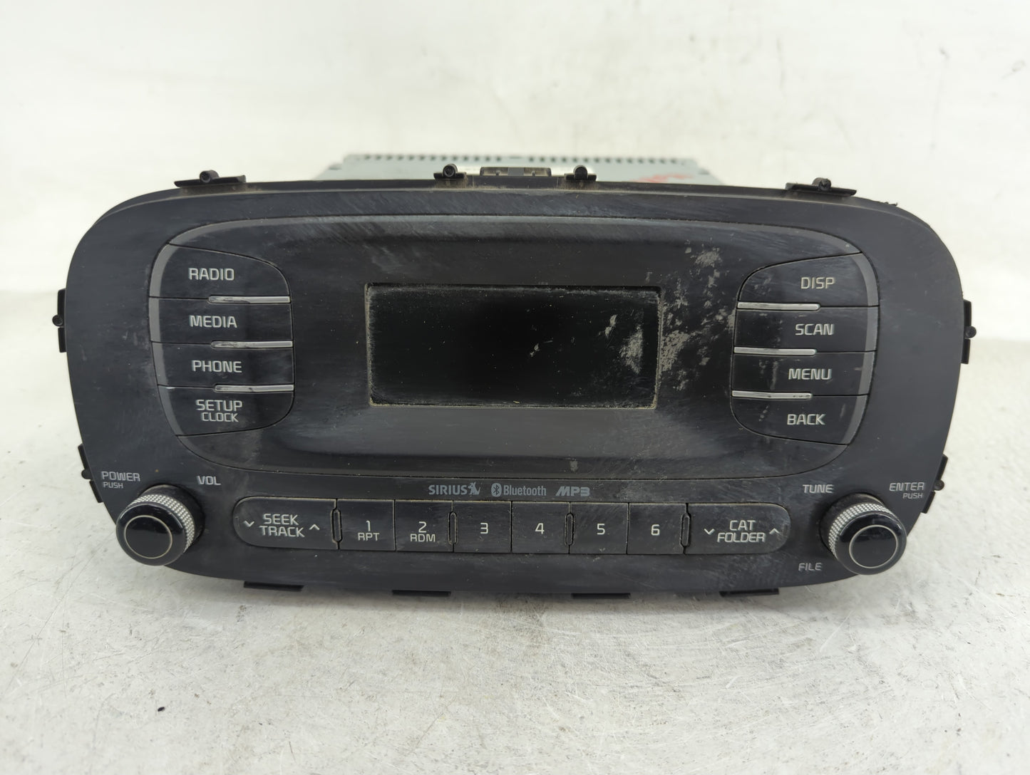 2014-2016 Kia Soul Radio AM FM Cd Player Receiver Replacement P/N:96170-B2080CA Fits Fits 2014 2015 2016 OEM Used Auto Parts