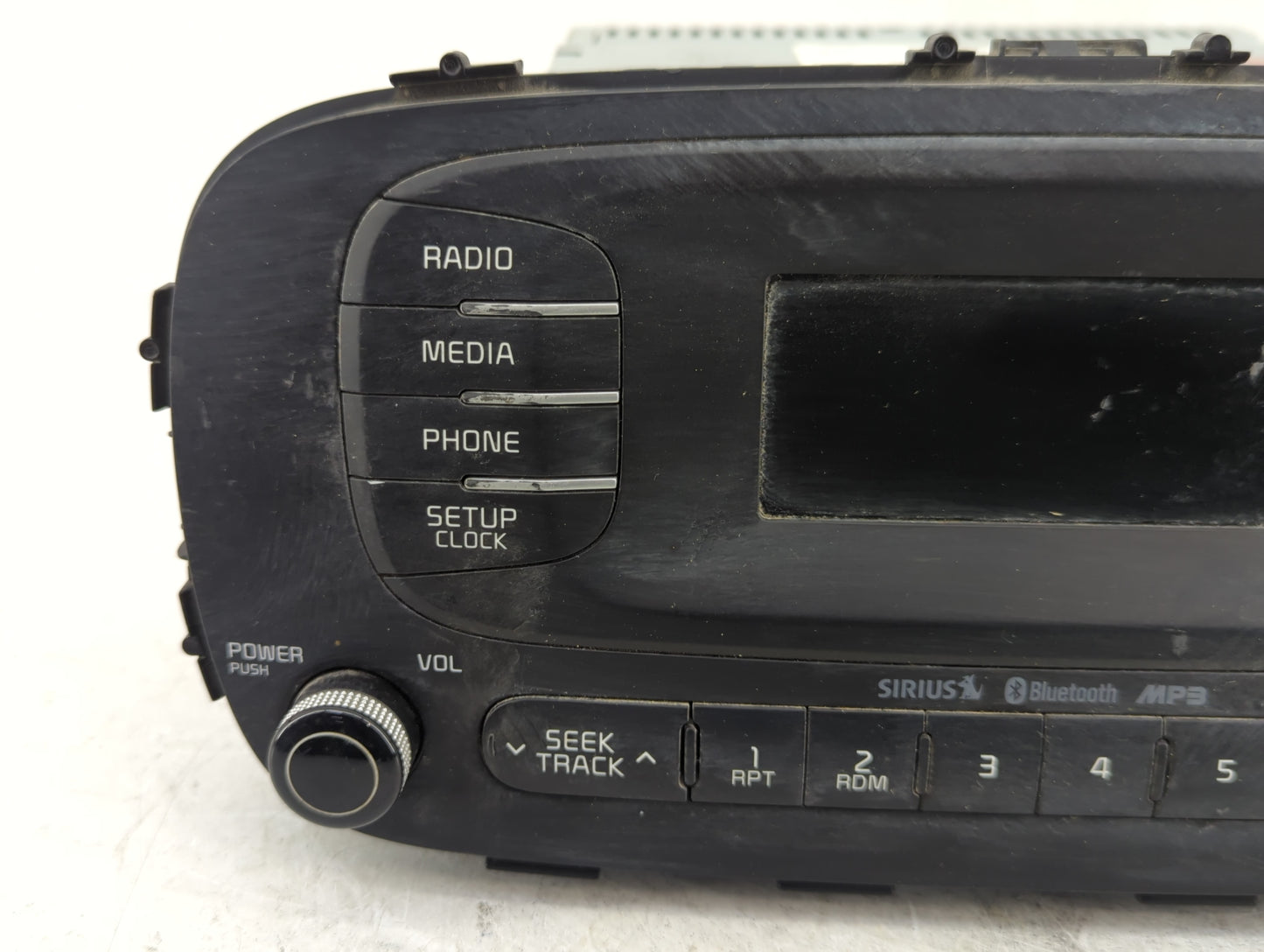 2014-2016 Kia Soul Radio AM FM Cd Player Receiver Replacement P/N:96170-B2080CA Fits Fits 2014 2015 2016 OEM Used Auto Parts