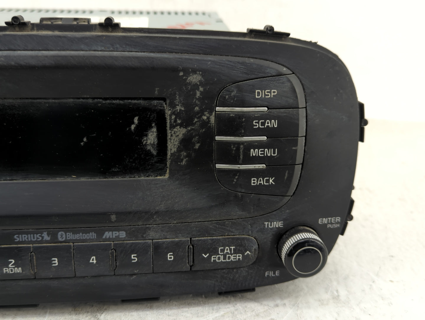 2014-2016 Kia Soul Radio AM FM Cd Player Receiver Replacement P/N:96170-B2080CA Fits Fits 2014 2015 2016 OEM Used Auto Parts
