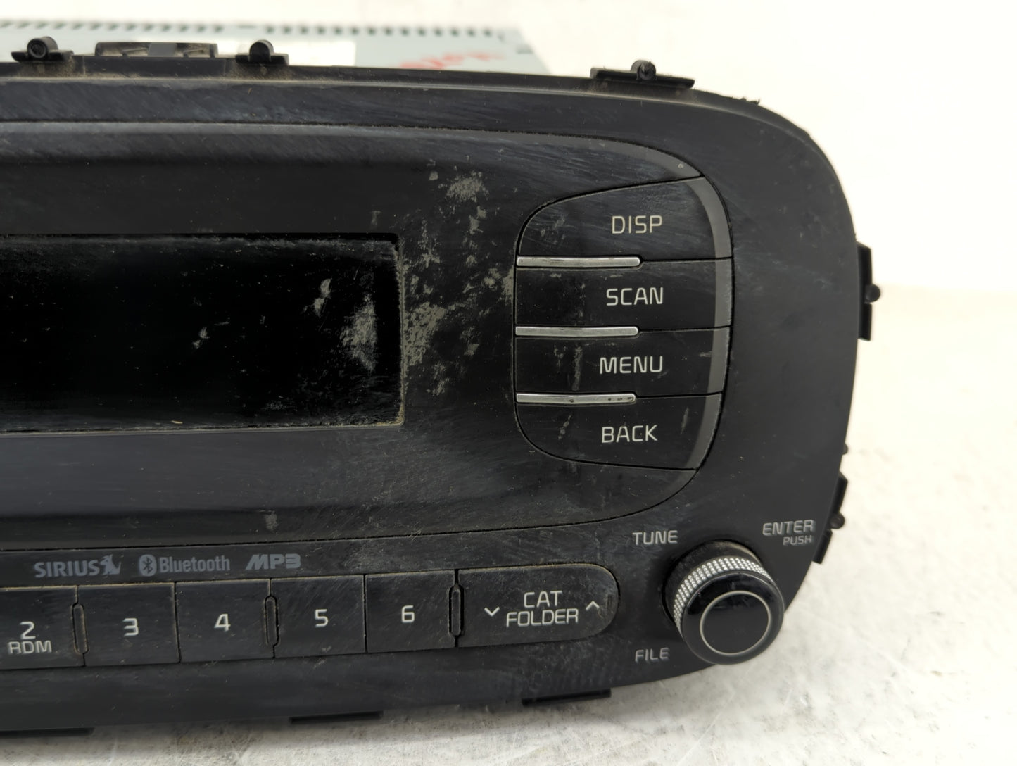 2014-2016 Kia Soul Radio AM FM Cd Player Receiver Replacement P/N:96170-B2080CA Fits Fits 2014 2015 2016 OEM Used Auto Parts
