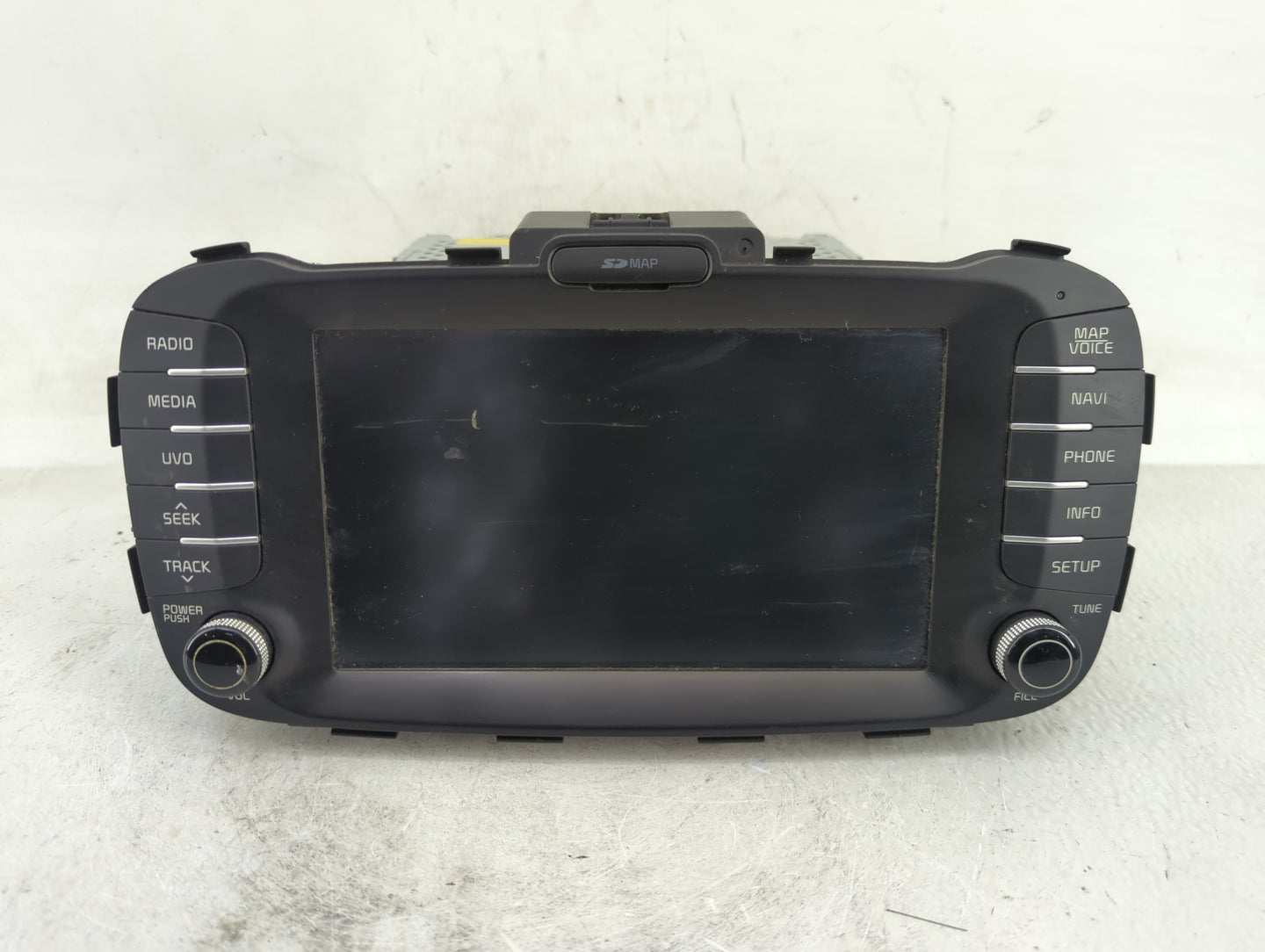 2014 Kia Soul Radio AM FM Cd Player Receiver Replacement P/N:96560-B2080CA Fits OEM Used Auto Parts - Oemusedautoparts1.com