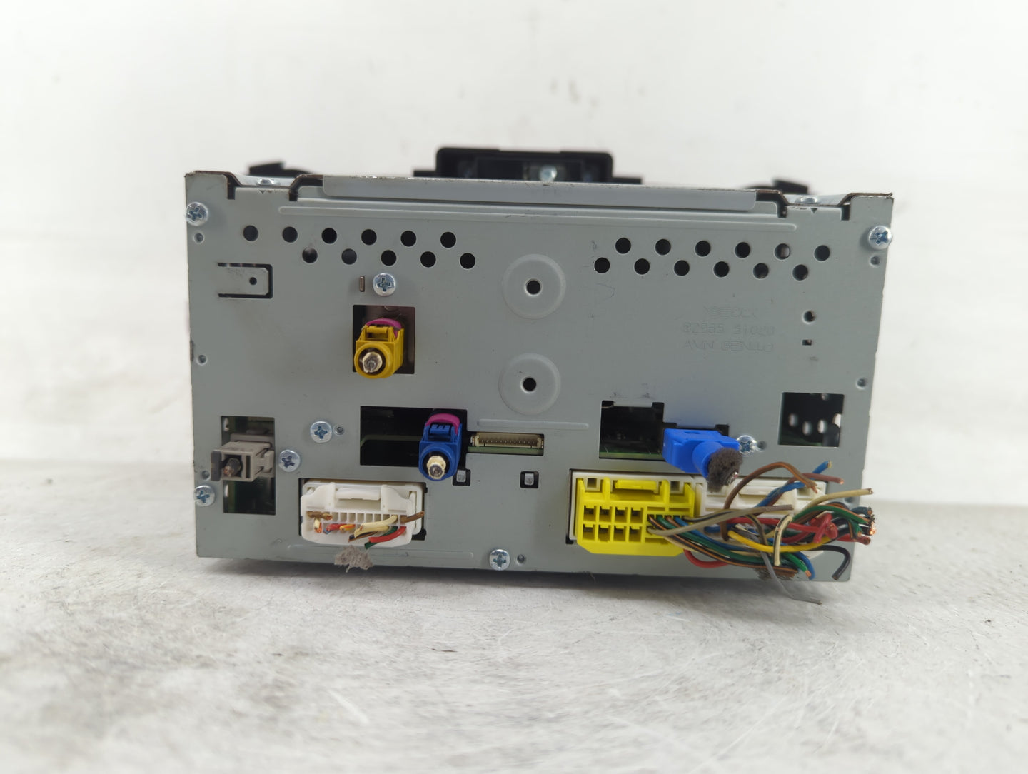 2014 Kia Soul Radio AM FM Cd Player Receiver Replacement P/N:96560-B2080CA Fits OEM Used Auto Parts - Oemusedautoparts1.com
