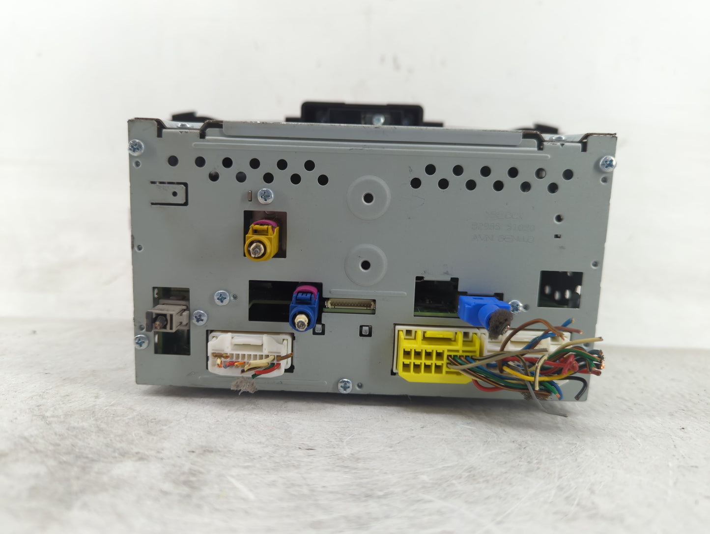 2014 Kia Soul Radio AM FM Cd Player Receiver Replacement P/N:96560-B2080CA Fits OEM Used Auto Parts - Oemusedautoparts1.com