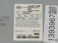 2014-2016 Kia Soul Radio AM FM Cd Player Receiver Replacement P/N:96170-B2090CA Fits Fits 2014 2015 2016 OEM Used Auto Parts