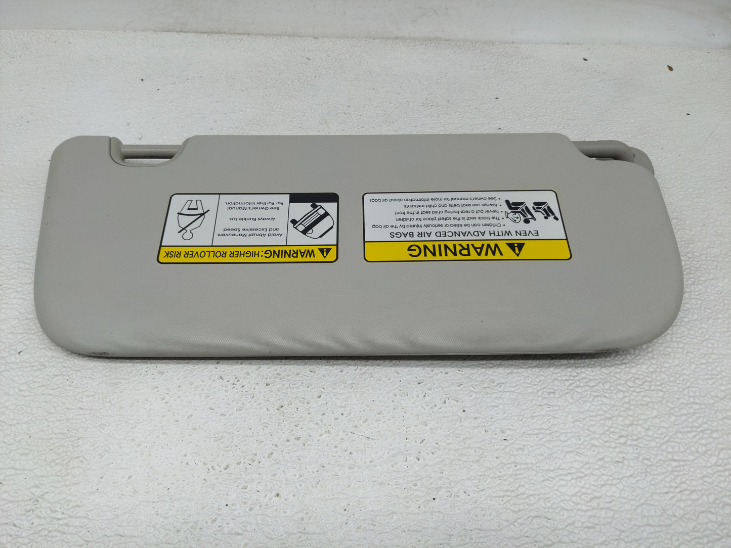 2014-2019 Kia Soul Sun Visor Shade Replacement Driver Left Mirror Fits Fits 2014 2015 2016 2017 2018 2019 OEM Used Auto Part