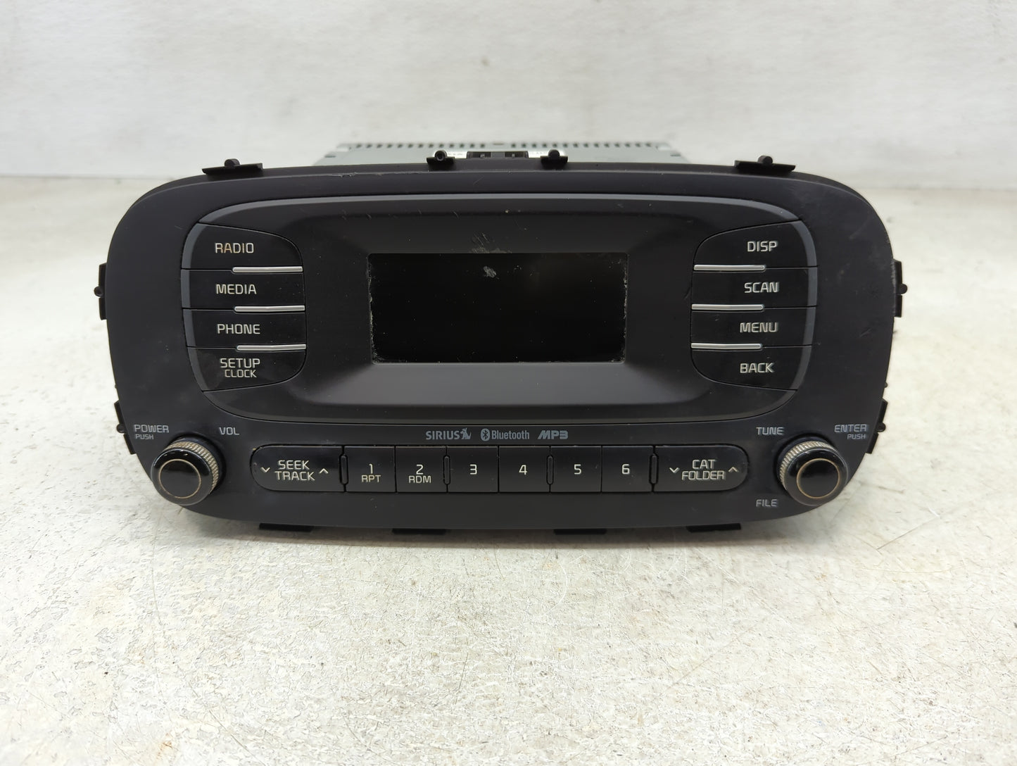 2014-2016 Kia Soul Radio AM FM Cd Player Receiver Replacement P/N:96170-B2090CA Fits Fits 2014 2015 2016 OEM Used Auto Parts