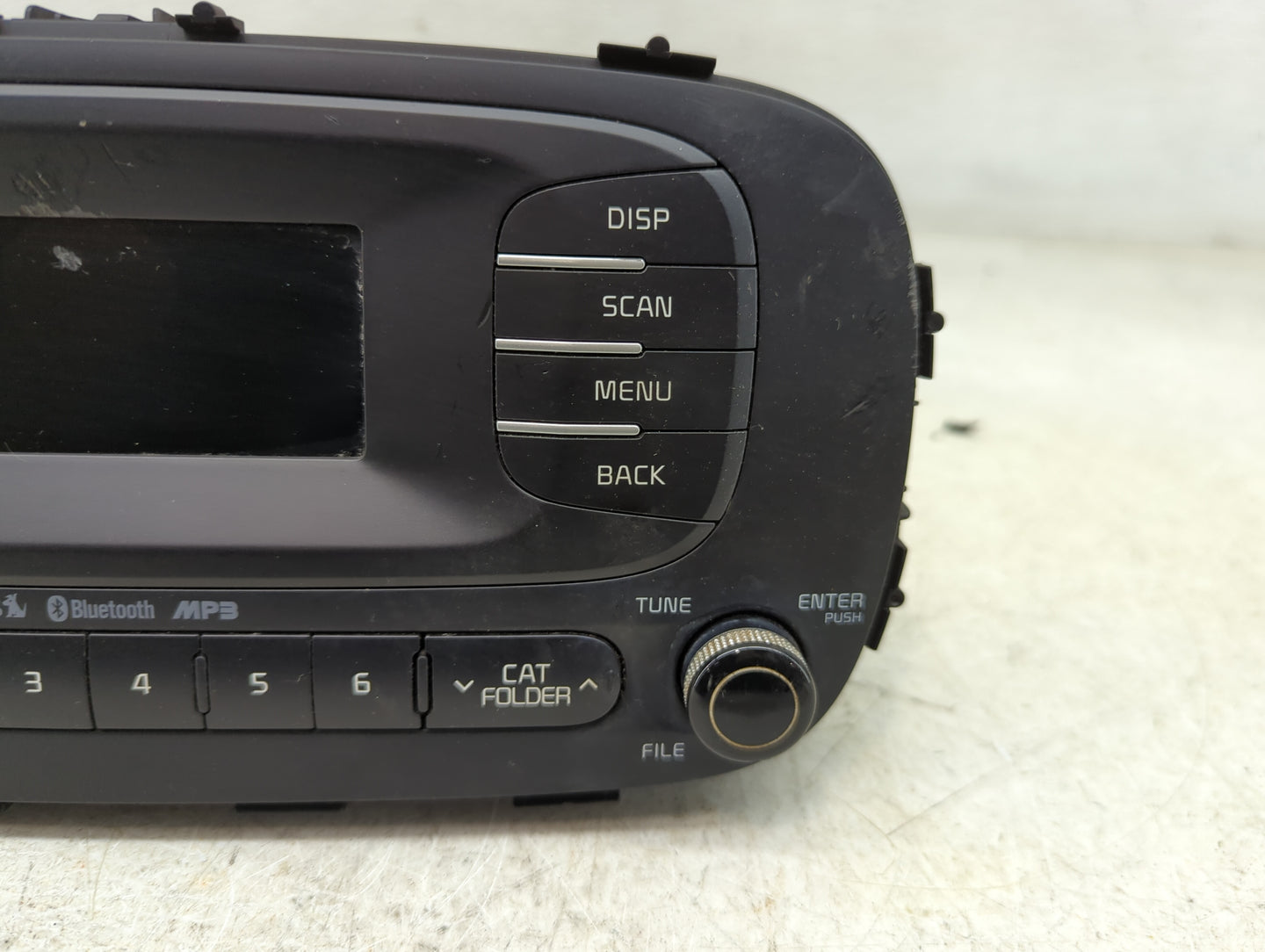 2014-2016 Kia Soul Radio AM FM Cd Player Receiver Replacement P/N:96170-B2090CA Fits Fits 2014 2015 2016 OEM Used Auto Parts