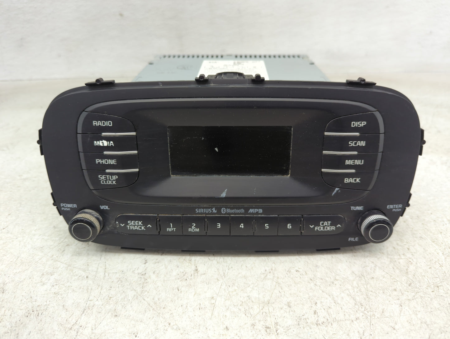 2014-2016 Kia Soul Radio AM FM Cd Player Receiver Replacement P/N:96170-B2090CA Fits Fits 2014 2015 2016 OEM Used Auto Parts