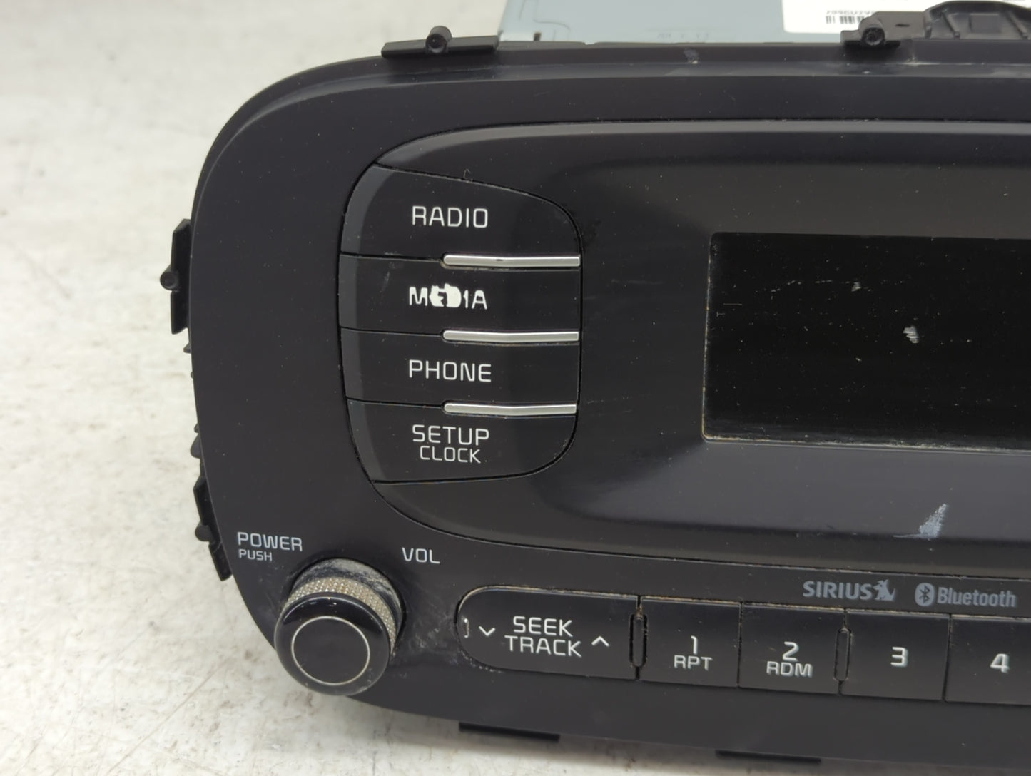 2014-2016 Kia Soul Radio AM FM Cd Player Receiver Replacement P/N:96170-B2090CA Fits Fits 2014 2015 2016 OEM Used Auto Parts