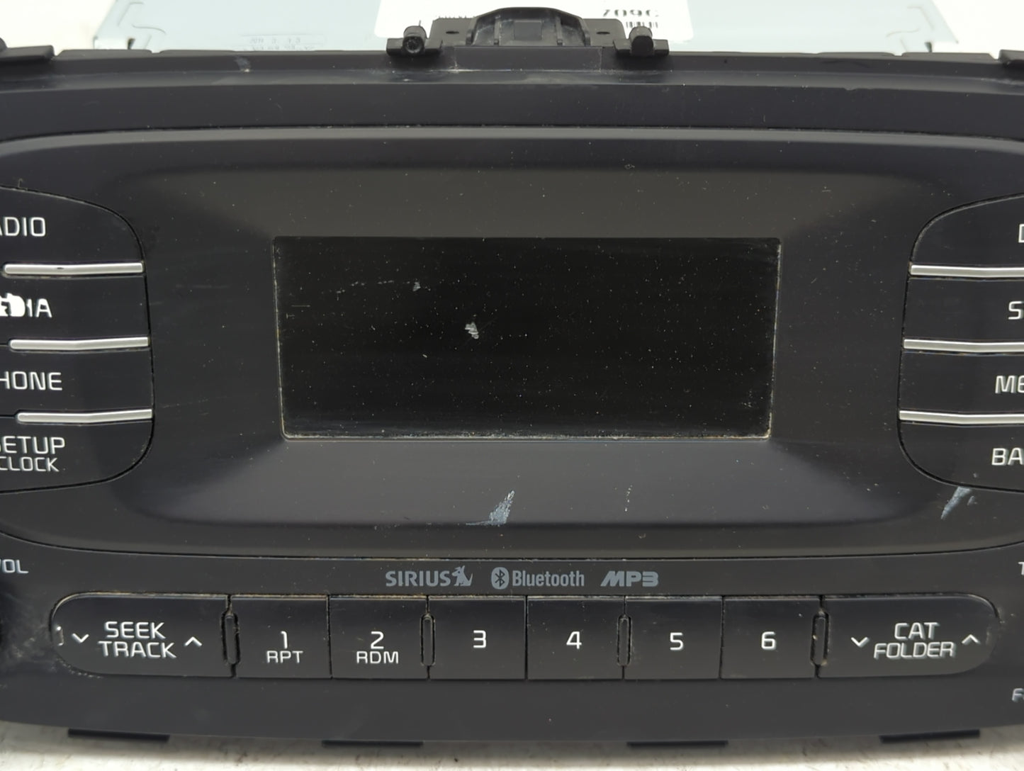 2014-2016 Kia Soul Radio AM FM Cd Player Receiver Replacement P/N:96170-B2090CA Fits Fits 2014 2015 2016 OEM Used Auto Parts