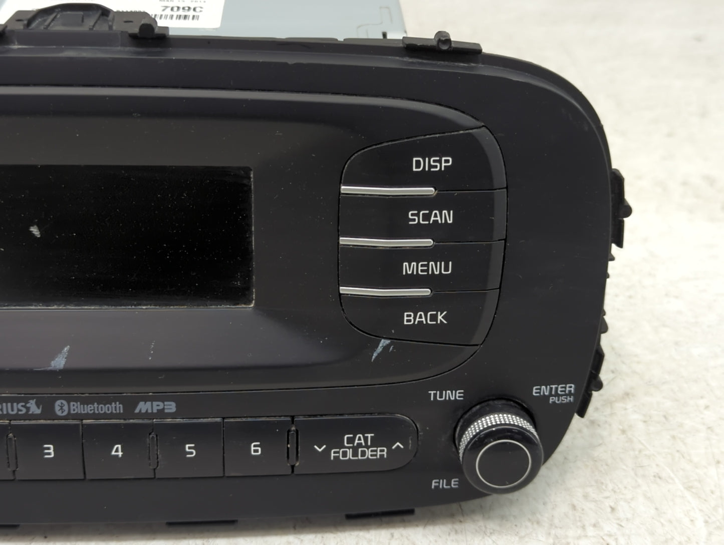 2014-2016 Kia Soul Radio AM FM Cd Player Receiver Replacement P/N:96170-B2090CA Fits Fits 2014 2015 2016 OEM Used Auto Parts