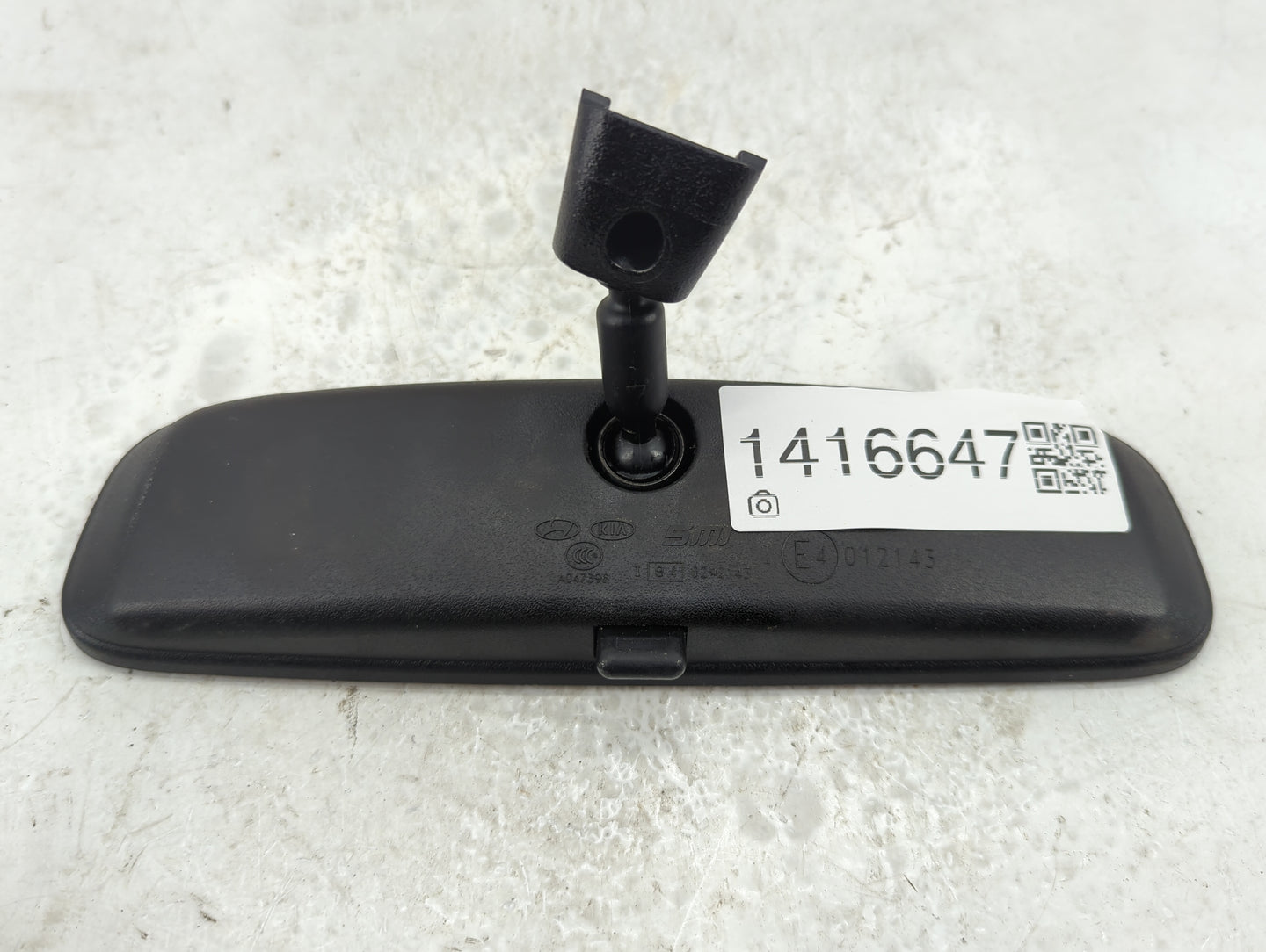 2010-2021 Kia Soul Interior Rear View Mirror Replacement OEM P/N:A047398 Fits OEM Used Auto Parts - Oemusedautoparts1.com