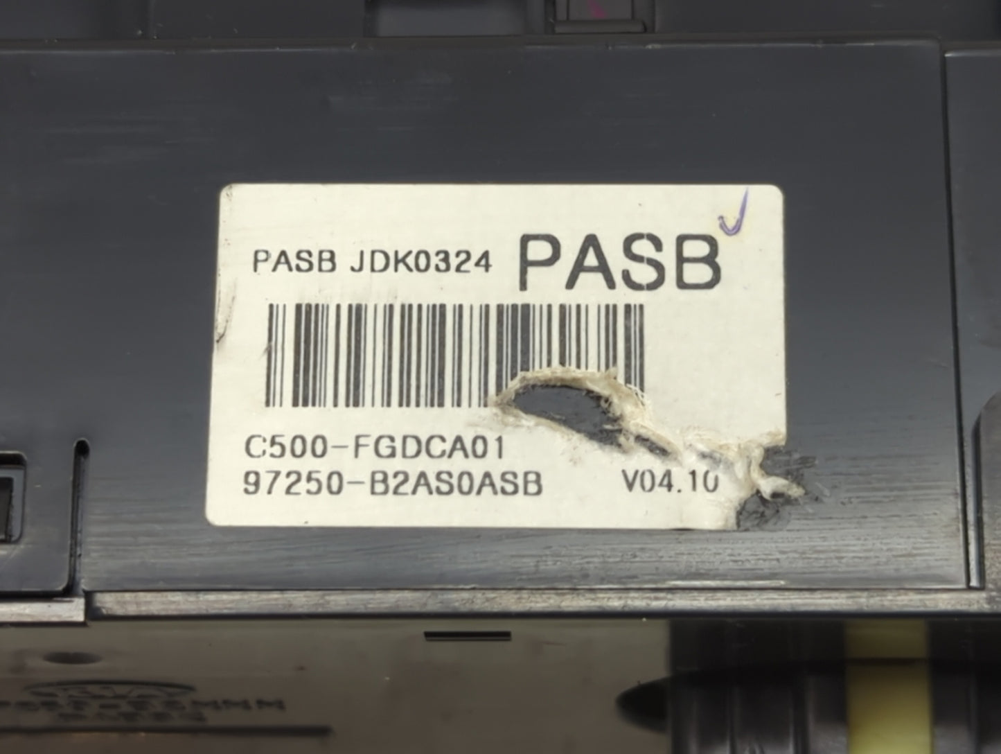 2014-2016 Kia Soul Climate Control Module Temperature AC/Heater Replacement P/N:97250-B2AS0ASB Fits Fits 2014 2015 2016 OEM 