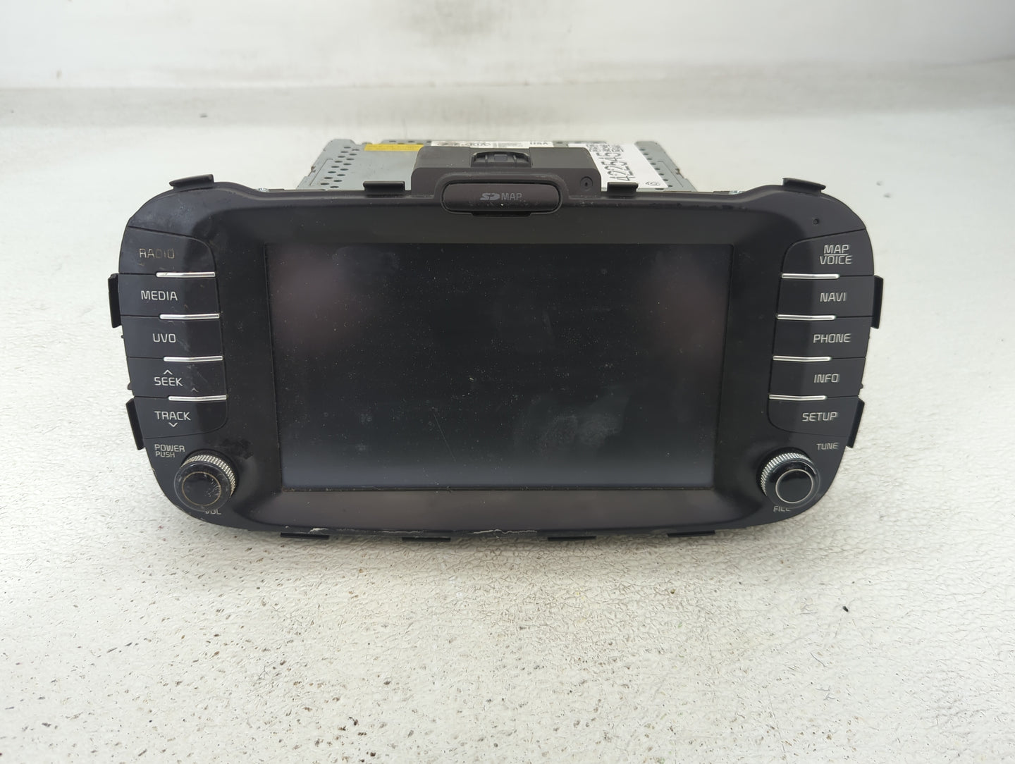 2014-2016 Kia Soul Radio AM FM Cd Player Receiver Replacement P/N:96560-B2080CA Fits Fits 2014 2015 2016 OEM Used Auto Parts