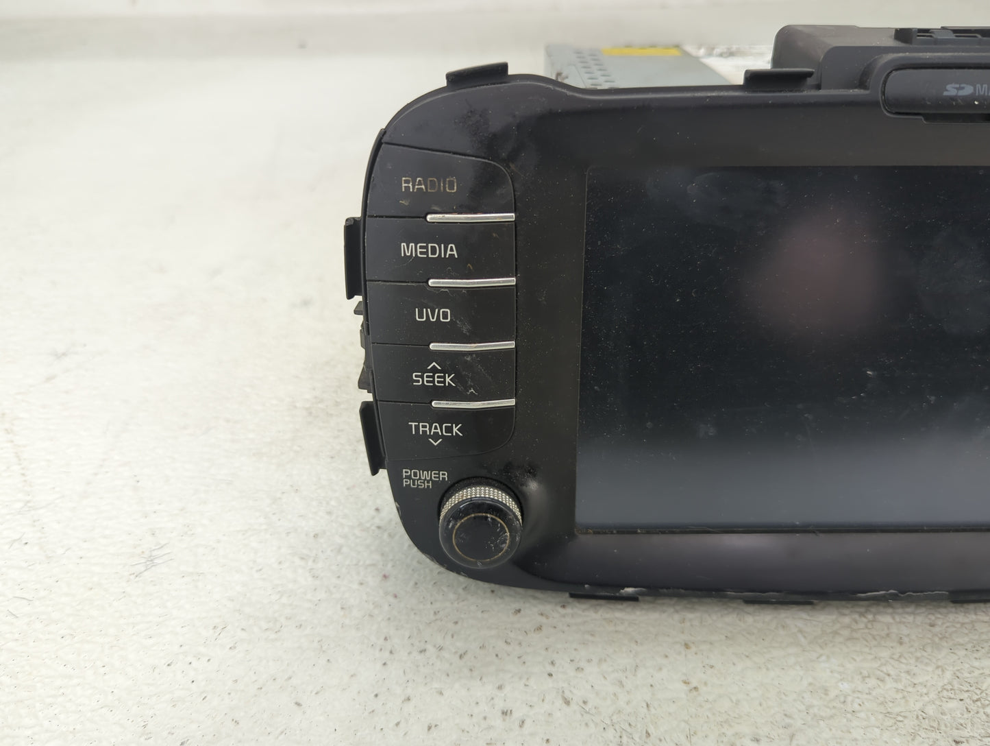 2014-2016 Kia Soul Radio AM FM Cd Player Receiver Replacement P/N:96560-B2080CA Fits Fits 2014 2015 2016 OEM Used Auto Parts