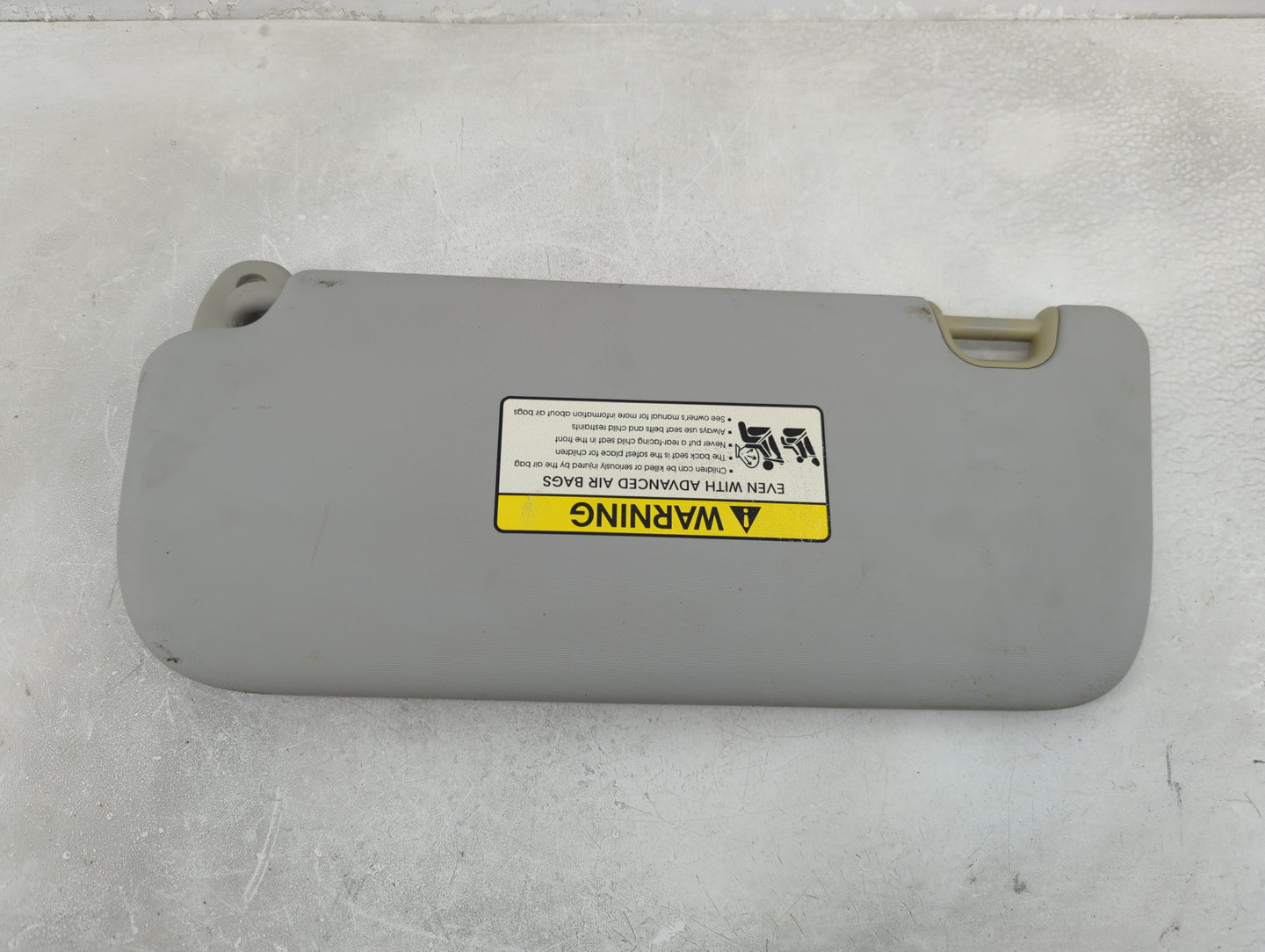 2014-2019 Kia Soul Sun Visor Shade Replacement Passenger Right Mirror Fits Fits 2014 2015 2016 2017 2018 2019 OEM Used Auto 