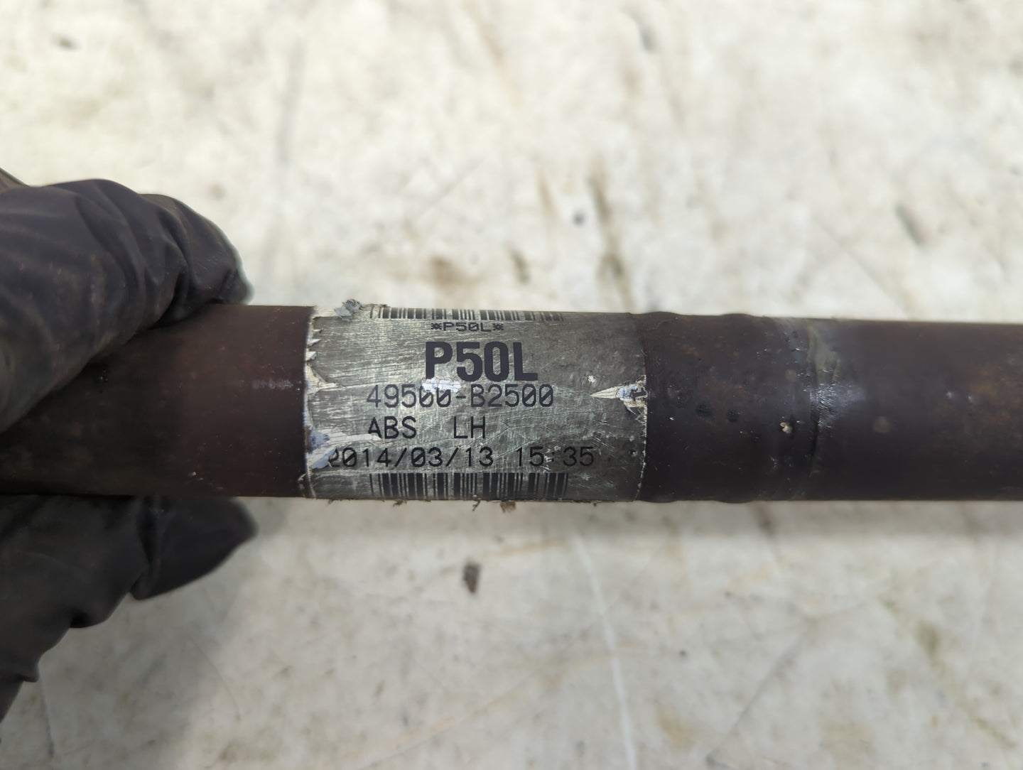 2014-2019 Kia Soul Axle Shaft Front Driver Cv C/v - Oemusedautoparts1.com