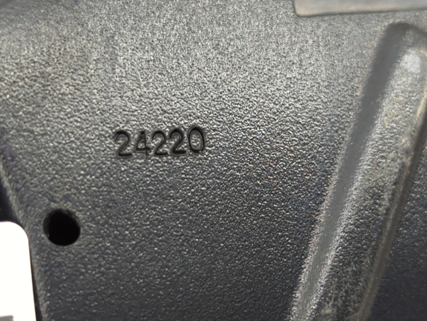 2014-2019 Kia Soul Passenger Right Side View Manual Door Mirror Yellow - Oemusedautoparts1.com